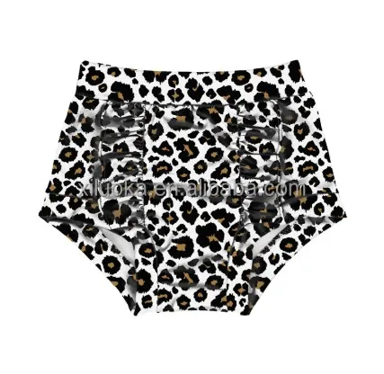 

High Quality Hot Sale Fashion Children's Short Pants Leopard Print Bloomers, Picture