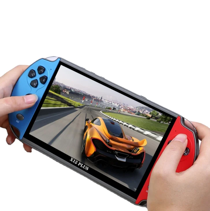 

X12 Plus Portable Handheld Video Game Console 16GB 64Bit 7 Inch HD Display Game Player Handheld Game Player