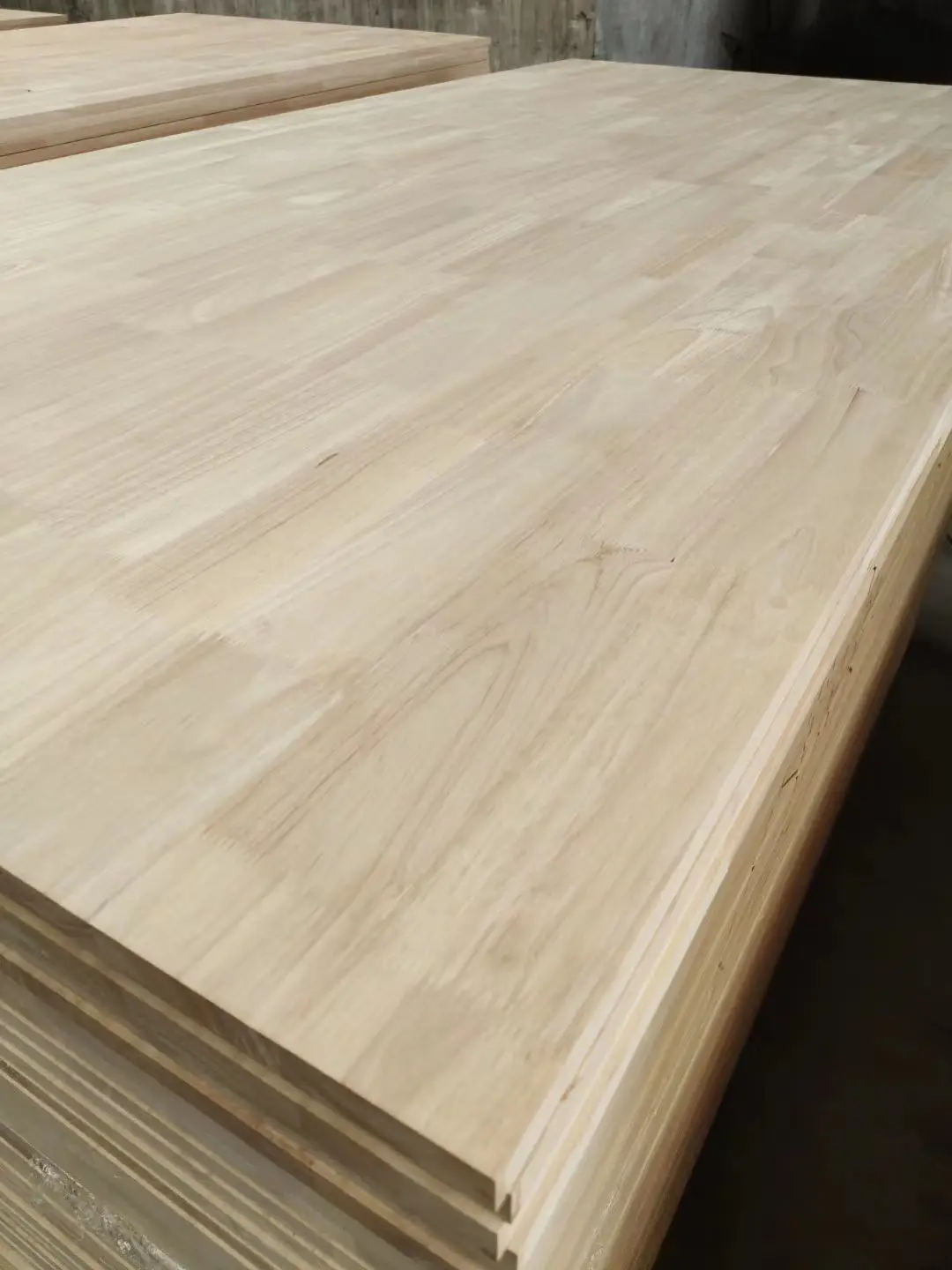 Ab Grade Rubberwood Finger Joint Board From Shandong Good Wood Jia Mu