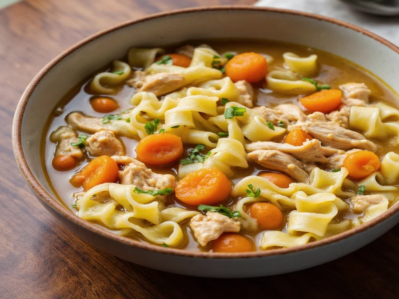 how do you make homemade chicken noodle soup