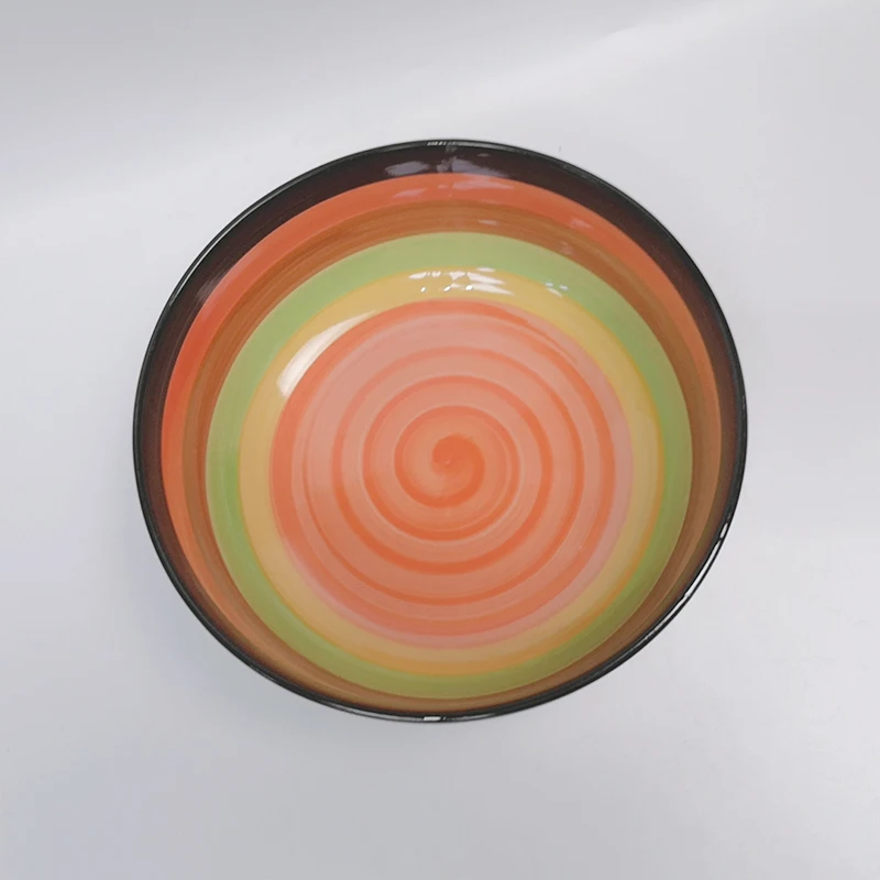 

Hot Sale South America Modern Cheap Custom Unique Ceramic Colorful Bowl