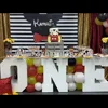 1st birthday party supplies, baby shower cake table letter and number table