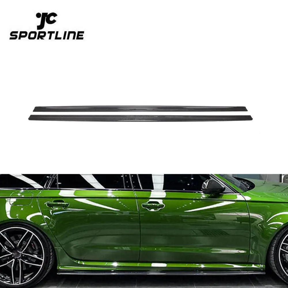 

RS6 Auto Side Skirts Carbon Fiber Mods for Audi RS6 C7 Typ 4G 5-Door Avant 2013-2018