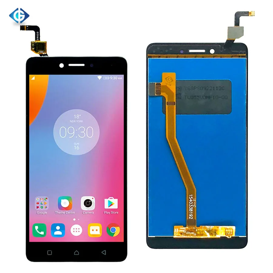 

5.5'' Display for Lenovo K6 Note Lcd Screen with Digitizer Assembly for K6 note Lcd Display, Black/white/gold for lenovo screens