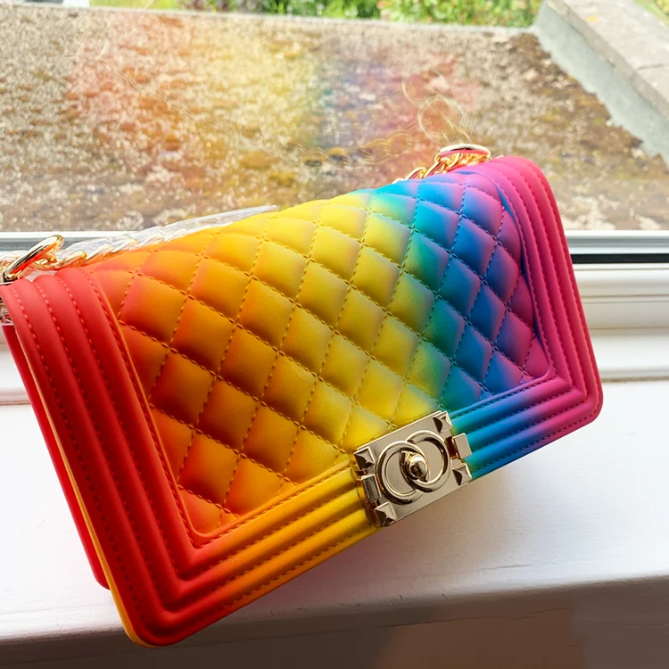 Gw Jelly Purses 2020 Pvc Jelly Handbags Shoulder Style Women Jelly Bags