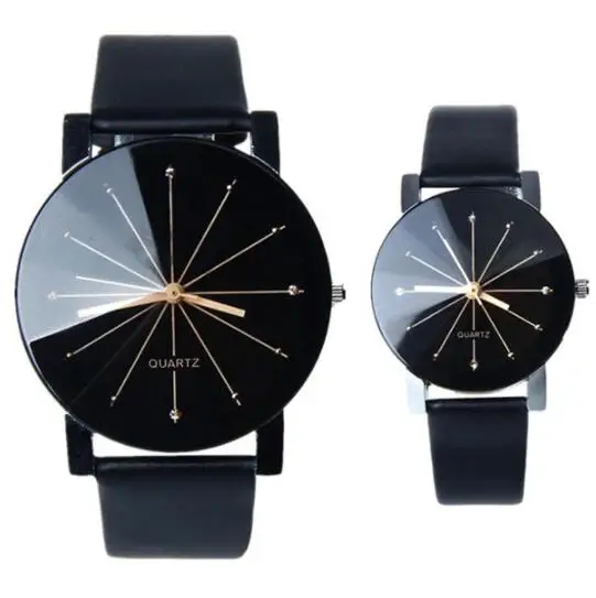 

Free Shipping Cheap Sport Men Watch Fashion Woman Quartz Watch Round Dial Clock Casual Leather WristWatch LLW136