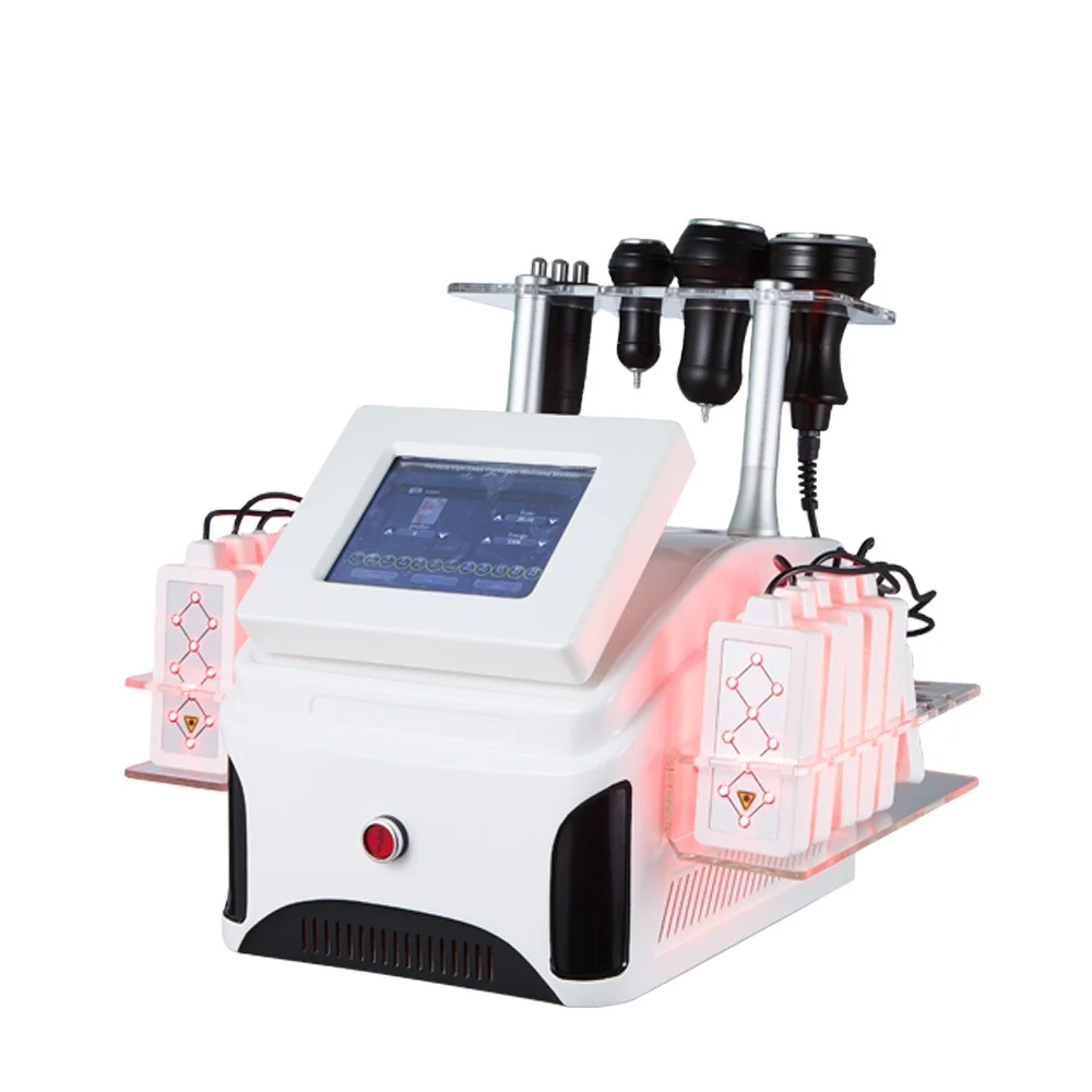 

2020 Best Combination! Lipo slim Laser+ Cavitation+RF+Vacuum/ Cavitation Lipolaser Slimming Machine