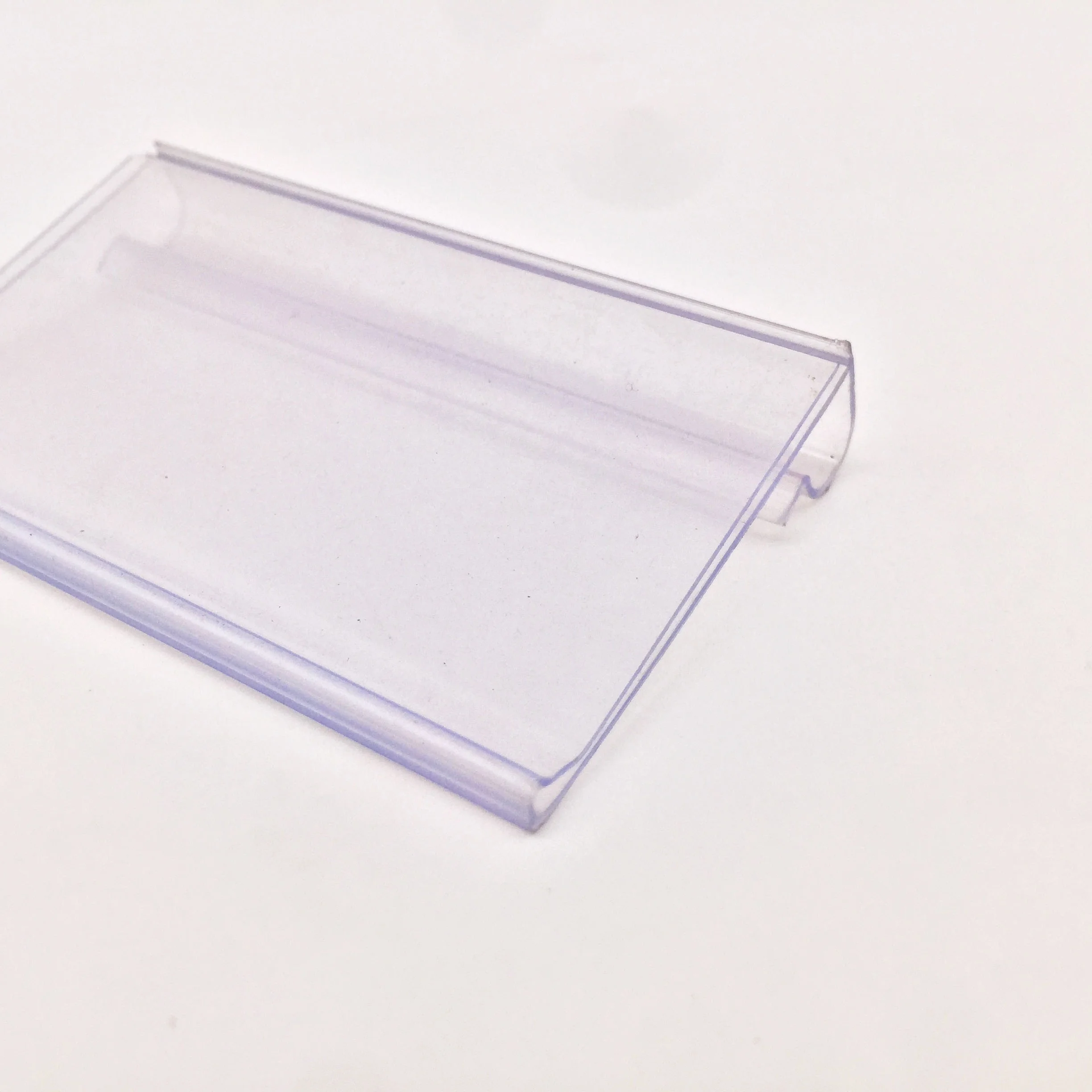 Hiplastics Double Wire Shelf Label Holder Display Hook Price Tag Holder