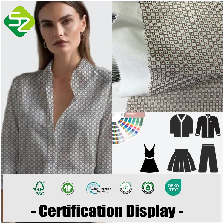 100% Organic Eco-Friendly Custom Printed Bamboo Fabric Wicking Shirt Woven Features for Girls and Boys Clothes Home Textile Use
