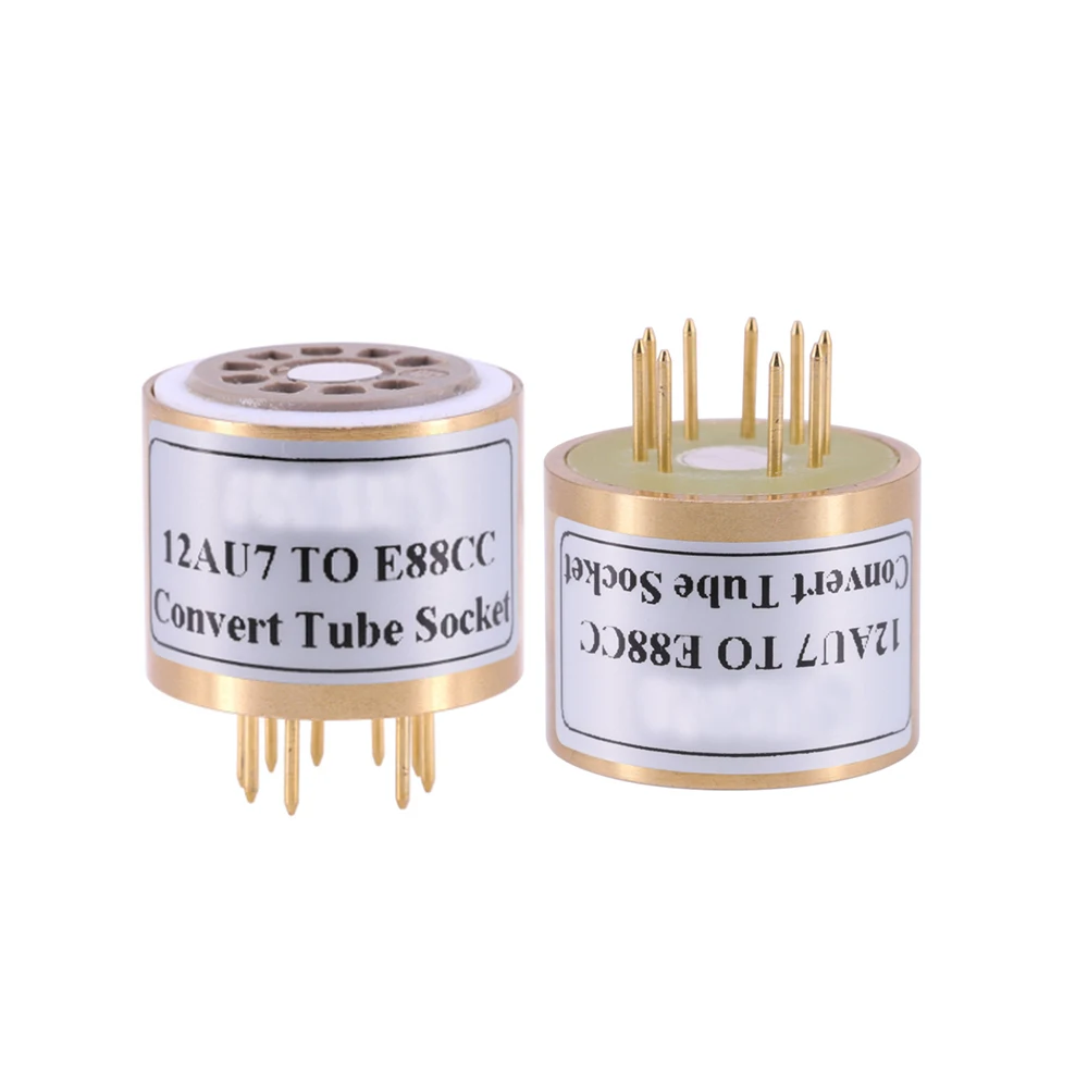 1PC handmade 12AU7 TO E88CC Va