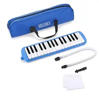 

Melodica 32 Key Piano Musical Instrument for Music Lovers Beginners Gift with Carrying Bag and Cleaning Cloth
