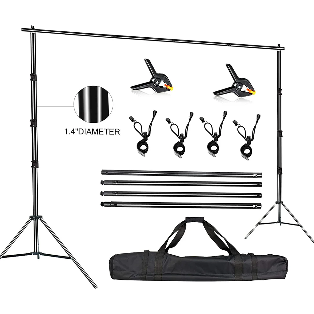 

3*3m Adjustable Photo Background Stand Super Clamp In Photography