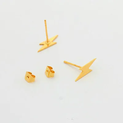 

MYSO Fashion Stud Earrings Exquisite Earrings For Women Personality Lightning Earrings