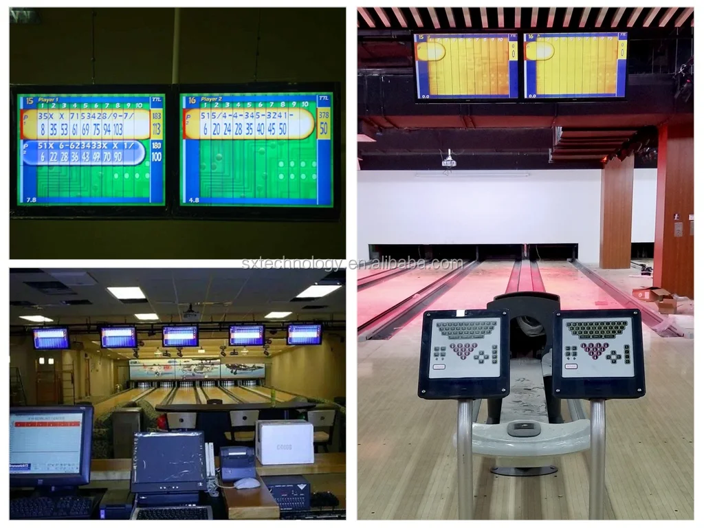 High Performance Used Tenpin Bowling Lane Second Hand Brunswick Bowling