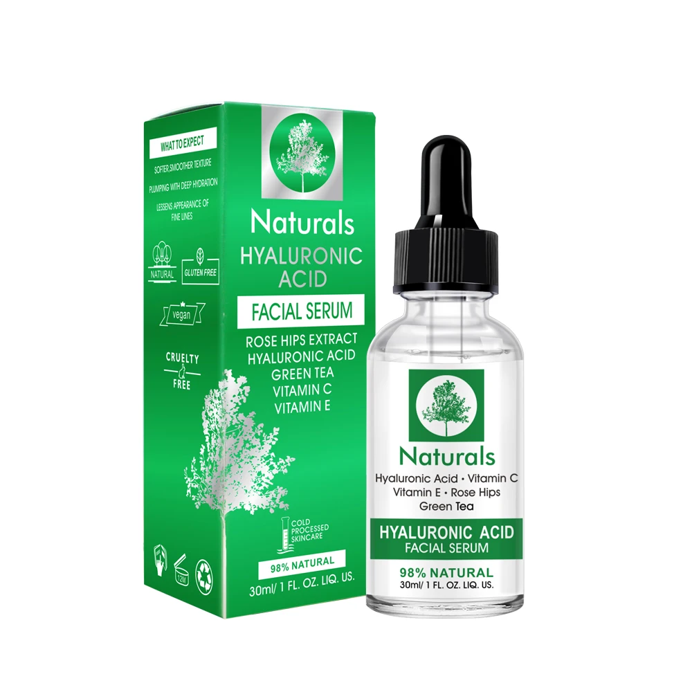 

Private Label Korean Skin Care Hyaluronic Acid Vitamin C Face Serum VC Essence Cosmetic Whitening Anti Aging Retinol Vit CSerum