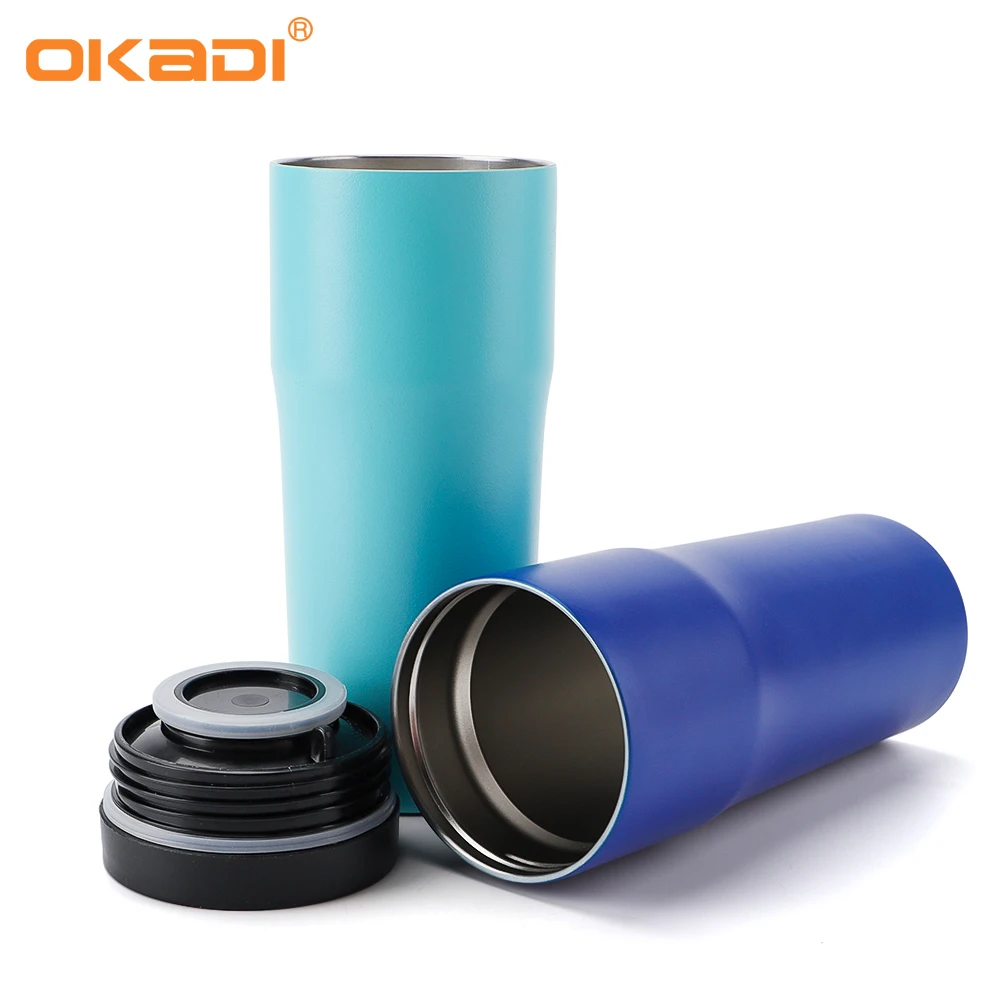 

Wholesale 480ml 16 oz Blank Stainless Steel Tumblers, Stainless Steal Tumbler Cups In Bulk /, Black, blue, sky blue,orange or customize