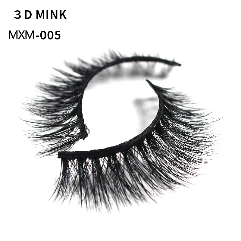 

Muting Own Brand 3D Mink Eyelashes Private Label Eyelash Case False Eyelash Packaging Box, Natural black