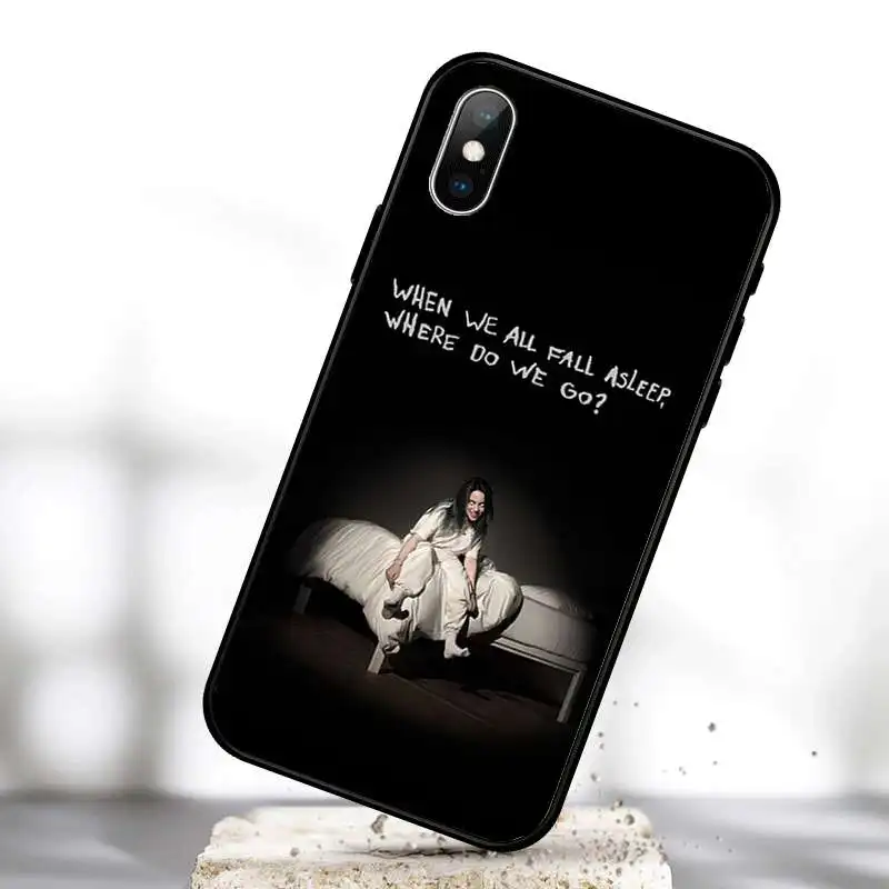 

The billie eilish phone covers for iphone XR phone covers, Black