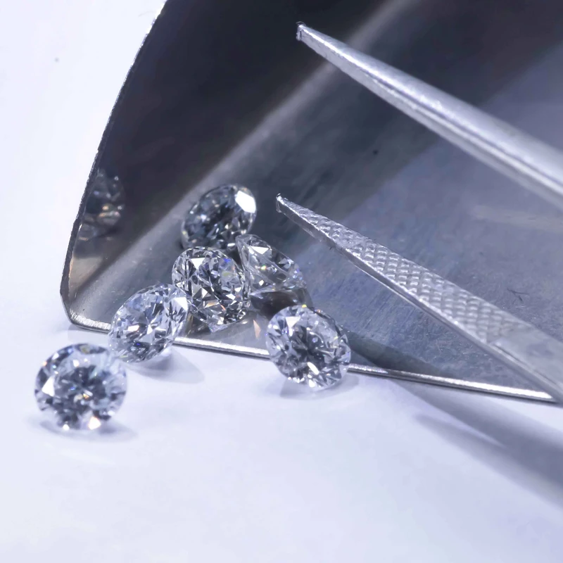 

2022 DEF White Stone 0.8-3.1mm Jewelry 1 Carat/bag CVD Diamond Price Hpht lab grown Diamonds Hpht Diamond, 100% natural color
