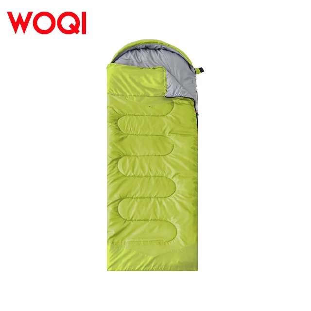 WOQI Travelling Sleeping Bag Adults Sleeping Gear Adult Sleeping Bag  for Winter Equipped with a Two-way Zipper