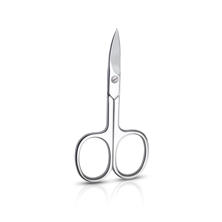 

Professional Portable Hot sale makeup eyelash small eyebrow scissors, Silver