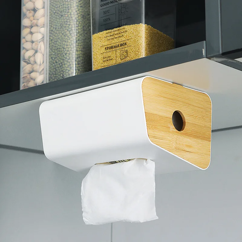 

Wooden Tissue Box Environmental Protection Home Tissue Container Towel Napkin Tissue Holder Case For Office Home Decoration, Chosen