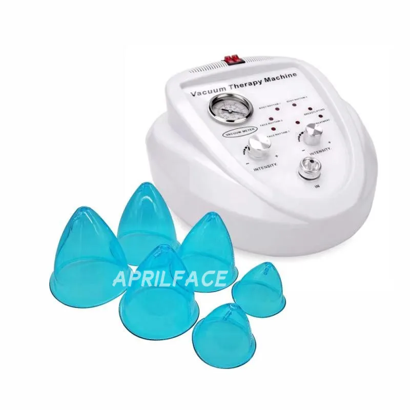 

2021 Hot Selling Newest blue cups Vacuum Therapy Machine for Breast and Butt Lift lymphatic buttocks machine