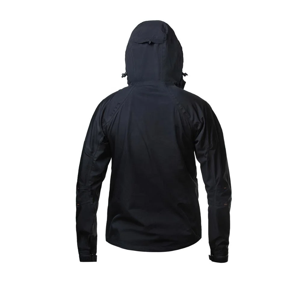 
Mens Lightweight Waterproof Hooded Fishing Jacket 