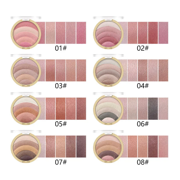

Recommend hot sale multi colors eye shadow palette branded makeup kits