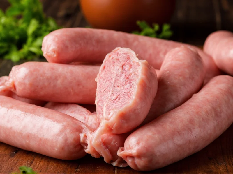 Pork Sausage Internal Temperature: 160°F Safety Standard