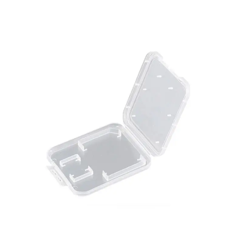 

wholesale TARGET memory card blister packaging mini transparent plastic PP box