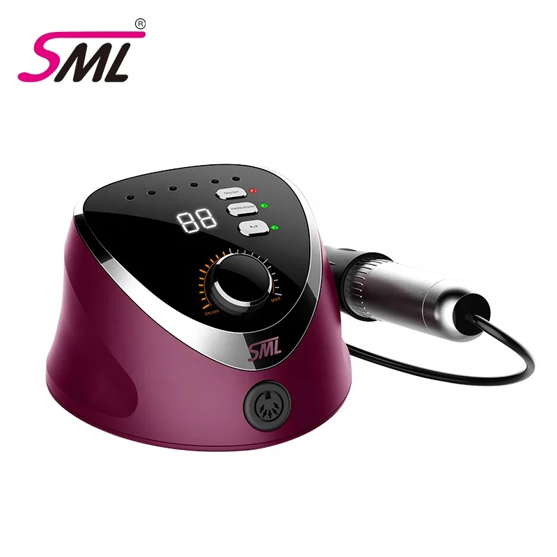 

SML 2022 New arrival 35000 rpm professional electric nail drill machine for manicure