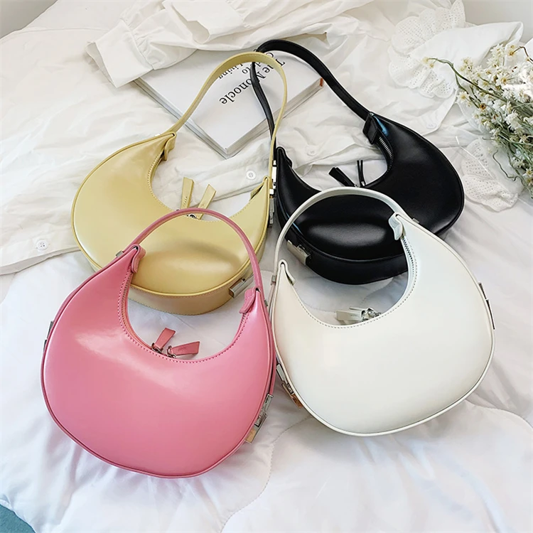 

D13399 Candy color korean edition small round package single shoulder white ladies handbag women hand bags luxury