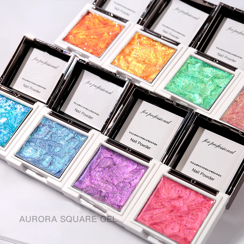 

2021 NEW Arrival Private Label High Quality 8 Colors Glitter Gel Fashion Nail Glitter Powder Acrylic Nail Art Decoration
