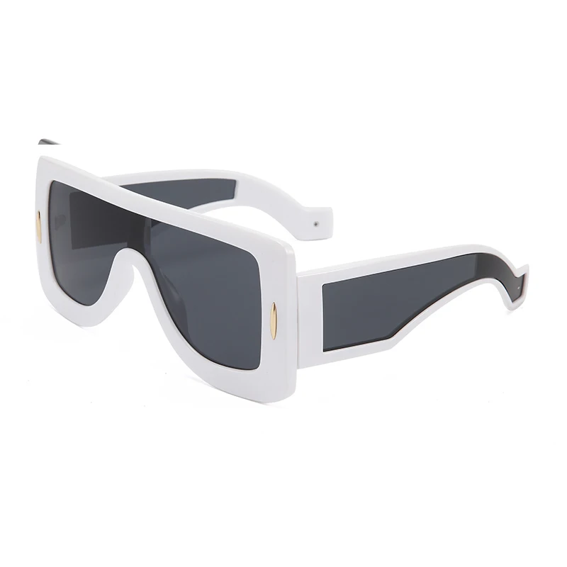 

Twooo T1023 Oversized Custom UV400 Protection One Piece Lens Fashion Sunglasses