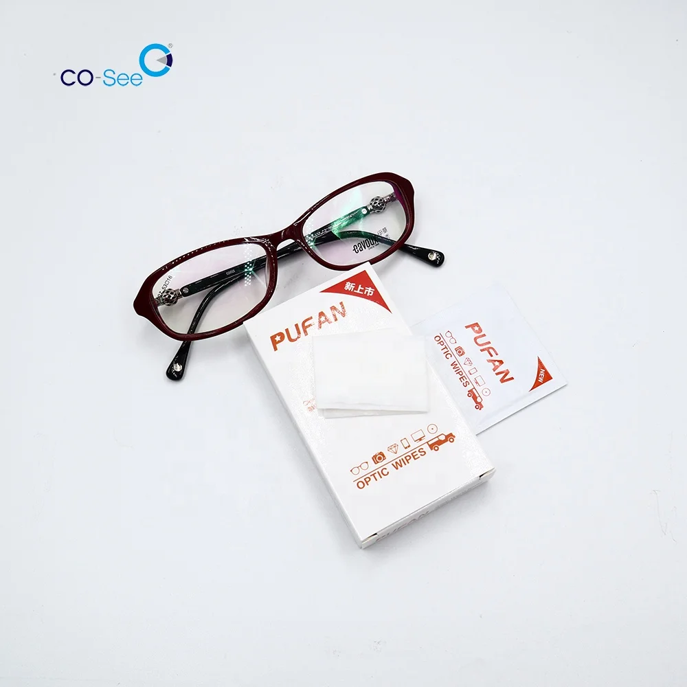 

Disposable Wet Strength Paper Optic Cleaning Cloth for Eyeglass, Camera Lens, screen