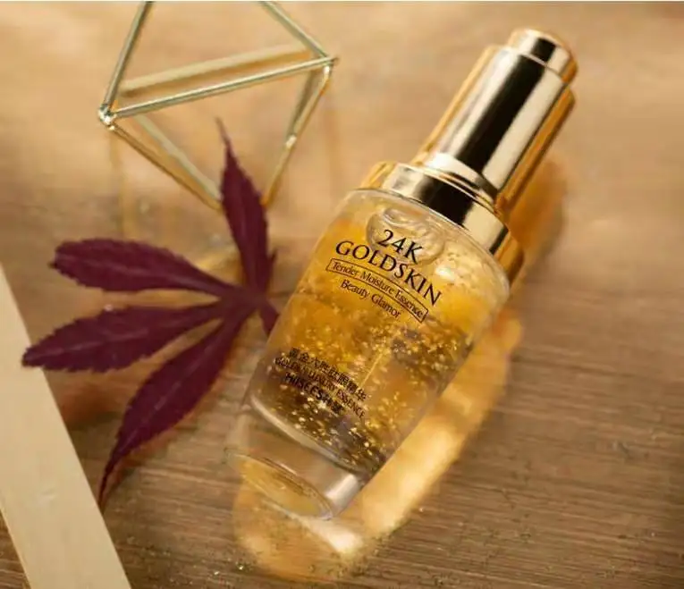 

Eye care whitening 24 K Gold Essence Private Label Anti Aging 24 K Gold Serum, Golden