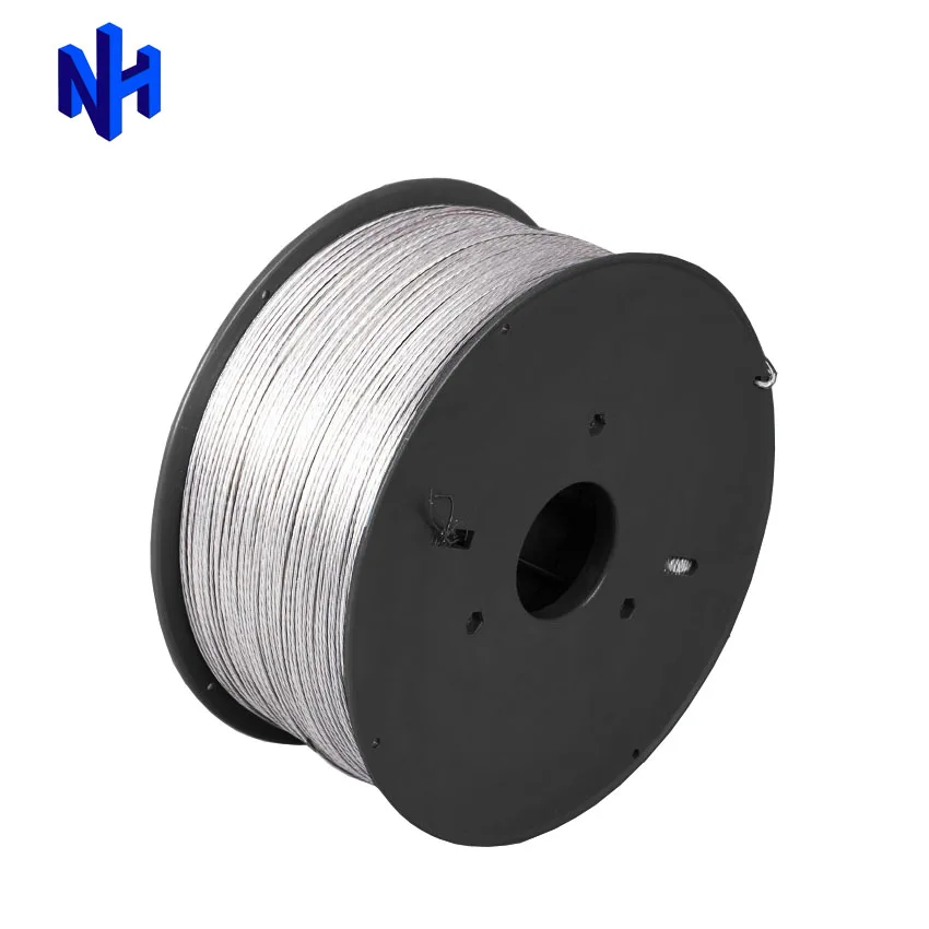 

1.8mm 500m each spool / No rust / high strength electric fencing wire aluminum with high safety protection