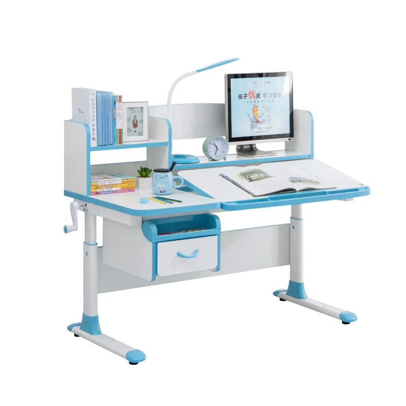 
hot sale ergonomic MDF study table chair for children 