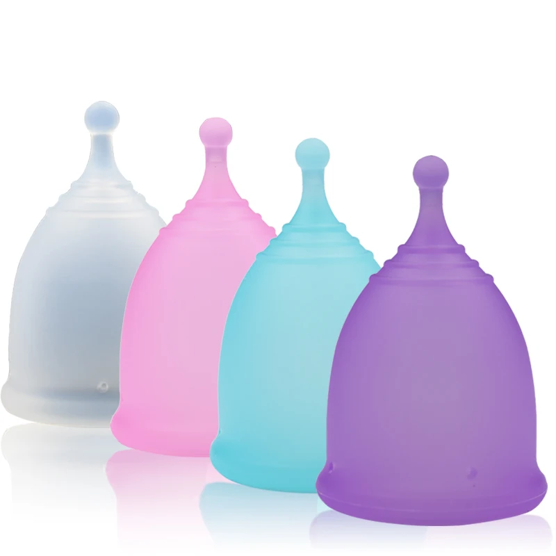 

Women's Menstrual Silicone Foldable And Reusable Menstrual Cup