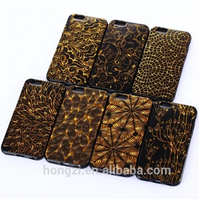 

Hot stamping 3 d 3d for iphone 6s iphone 6 tpu plant design Back Cover or pattern Cell Phone Case