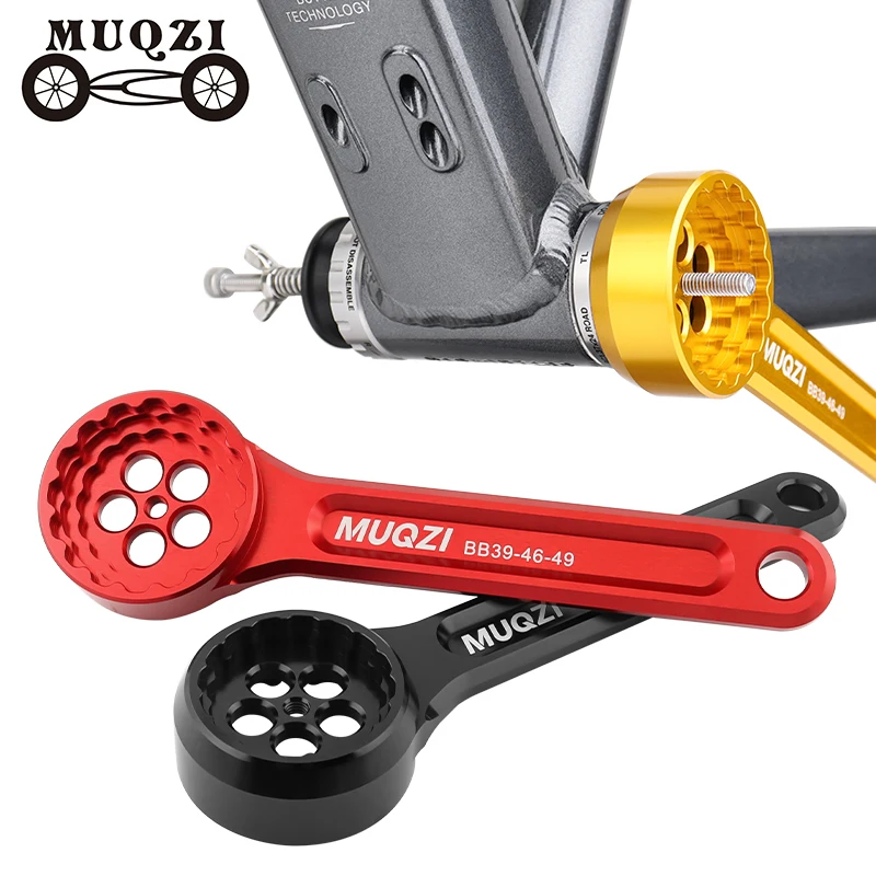 MUQZI 5 in 1 Bottom Bracket Tool Bicycle 39 41 44 46 49mm Threaded Bottom Bracket Wrench for DUB16T BBR60 BB93 FSA386