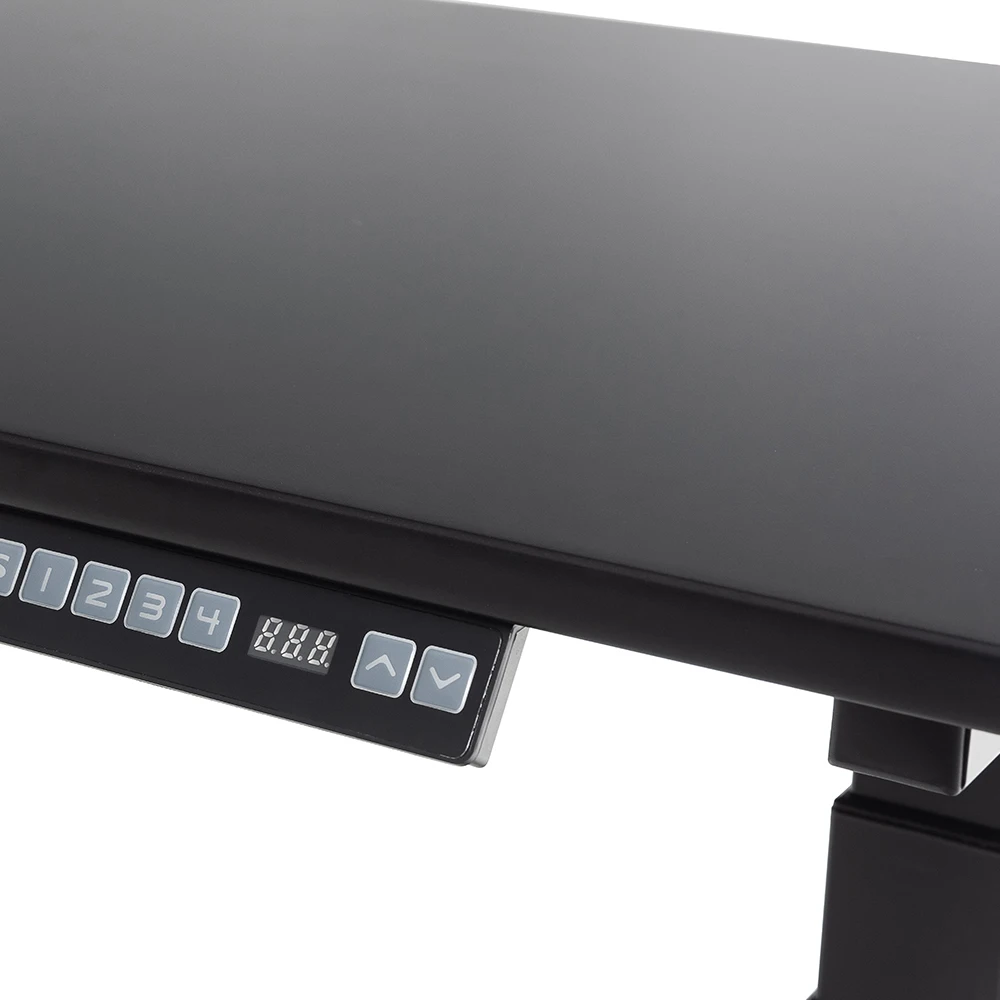 
Modern Office Furniture painting dual motors 3-stage electric lift sit stand desk height adjustable table frame 