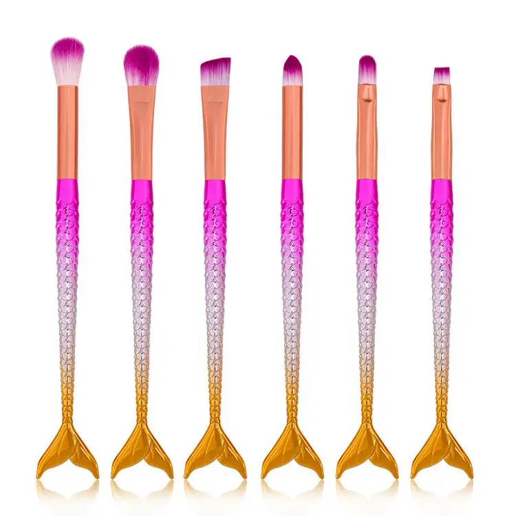 

Oem natural makeup brush set with logo , unlabeled makeup brushes quality 100% , private label makeup brush kit set, Blue