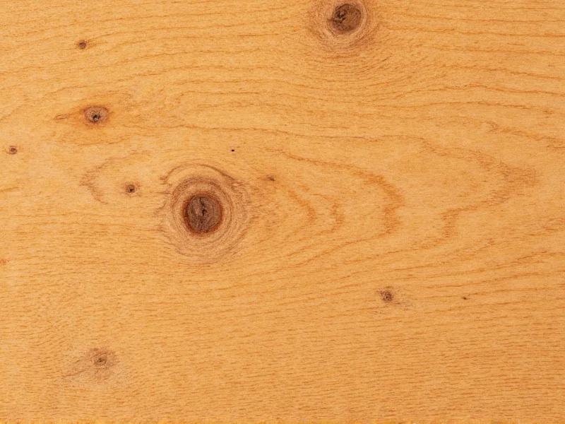 Close-up of pine wood grain showing straight fibers and knots