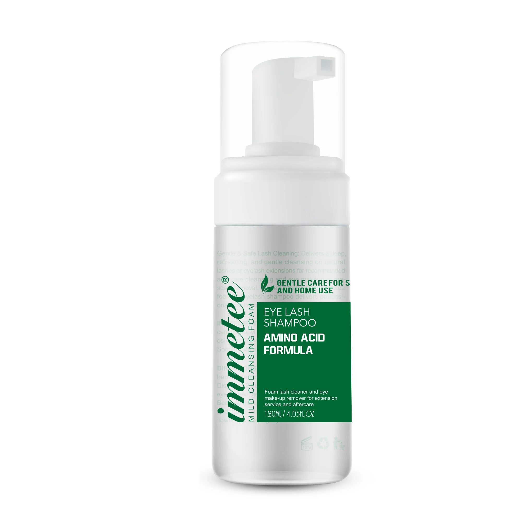 

Wholesale Private Label Natural Organic Eyelash Cleansing Shampoo Foam Mousse Eyelash Cleansing shampoo