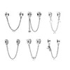 S925 sterling silver bracelet female beads surround love climbing Mickey safety chain selling Pandora DIY string ornaments