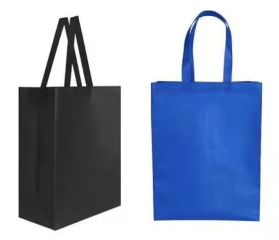 

Wholesale Non Woven Shopping Tote Canvas Folding Ployester Tote Bags Customised Striped Handled Polybag Medium(30-50cm) M002