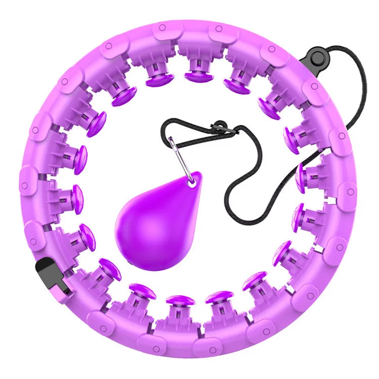 

Hoelahoep Massaging Exercising Hu La Plastic Hola Ring Weighted Smart Ring Fitness Adults Exercise