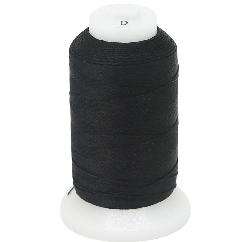 

Wholesale High Quality 260 Yards 100% Silk Natural Silk Black Jewelry Silk Cord